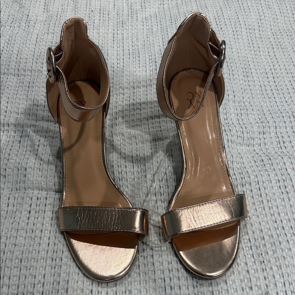New York & Company Metallic Heels